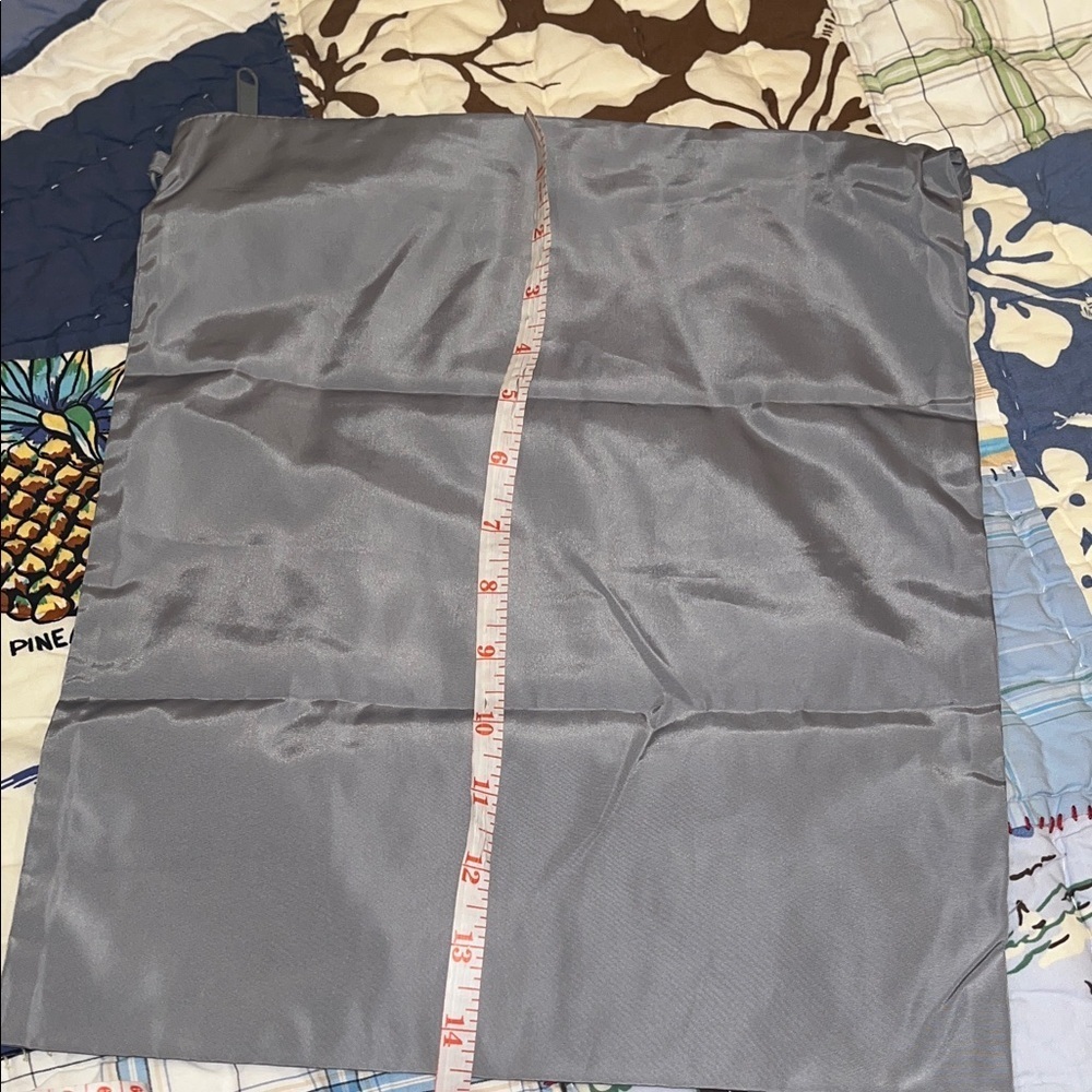 Dagne Dover Zip Shut w/ side grommet Charcoal Grey Dust /Storage Bag OS - Picture 5 of 9